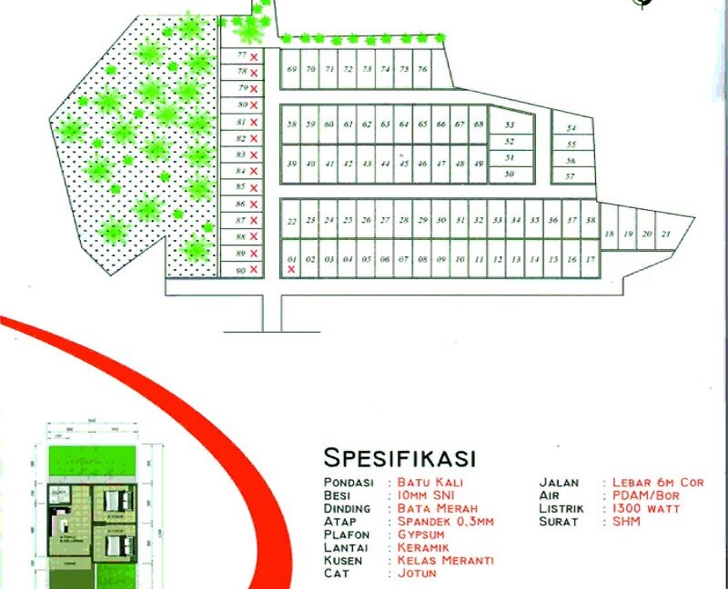 Jual Rumah Subsidi di Kota Siantar Dekat Universitas Simalungun, RS Rasyida Siantar, Stasiun Siantar, Ramayana Siantar, Pasar Horas 0002
