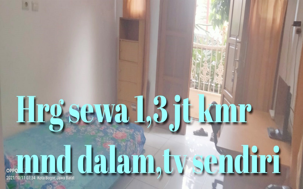 kost di kota bogor dekat stasiun bogor, dekat rsud bogor 76516