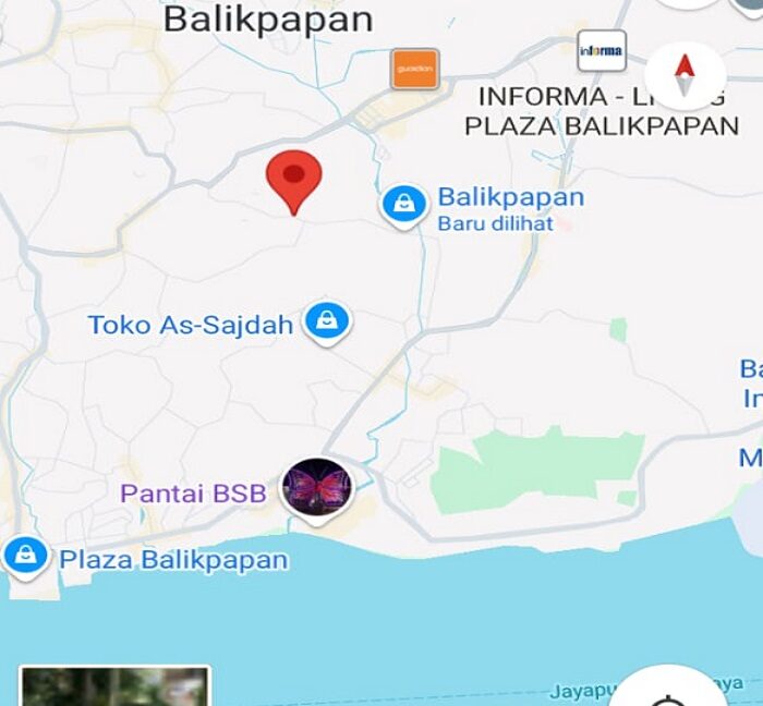 Jual Tanah di Kota Balikpapan Dekat BSB Balikpapan Superblok, Plaza Balikpapan, Mall Balikpapan Baru, RSUD Dr. Kanujoso Djatiwibowo, Bandara Sepinggan 0005