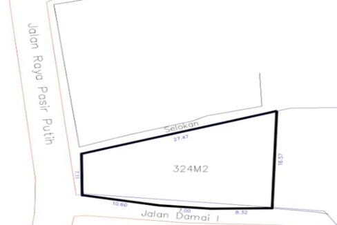 Jual Tanah di Pasir Putih Sawangan Depok Dekat RS Permata Depok, SMAN 12 Depok, Stasiun Citayam, Pasar Citayam, Depok Town Center, Mall The Park Sawangan 0002