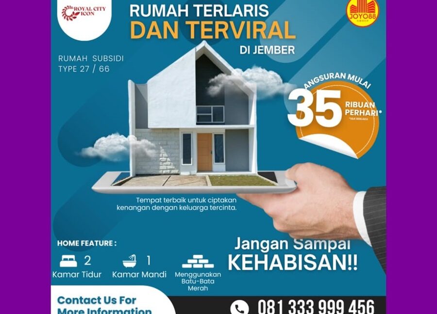 Rumah Dijual di Jember Jawa Timur 0001