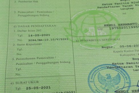 Jual Tanah di Tamansari Bogor Dekat Pasar Tamansari Bogor, SMA Negeri 1 Tamansari, The Highland Park Resort Hotel, The Jungle Waterpark Bogor 0010