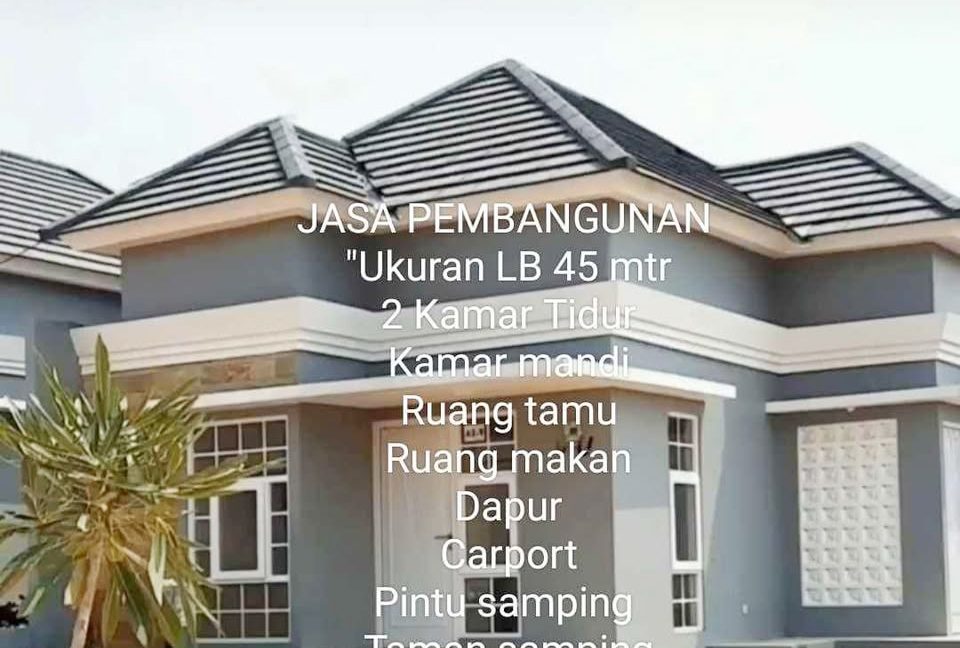 Jasa Bangun Rumah Cluster 0001