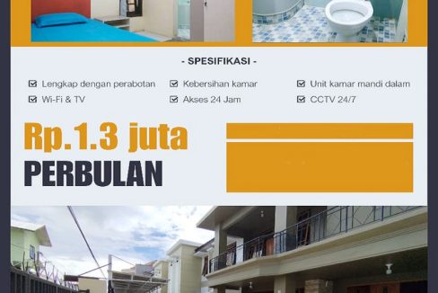 Kost Putra Dekat UB Universitas Brawijaya Malang, UM Universitas Negeri Malang, Universitas Widyagama 0005