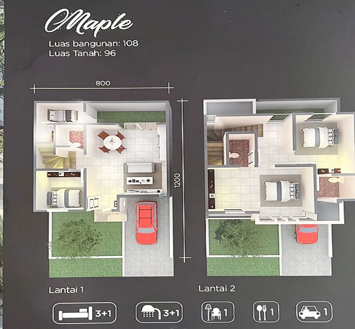 Rumah Dijual di Sidoarjo Dekat Lippo Plaza Sidoarjo, RS Delta Surya 0014