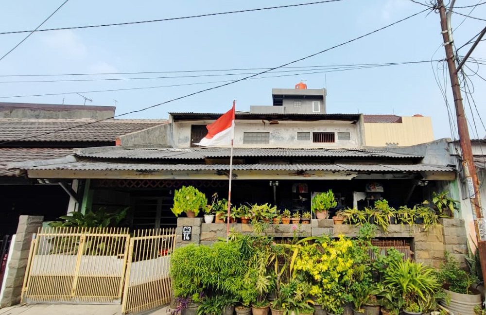 Rumah Dijual di Komplek Poris TVRI Bekasi Dekat TIP TOP Pondok Gede, Pasar Pondok Gede, RSUD Pondok Gede 0001