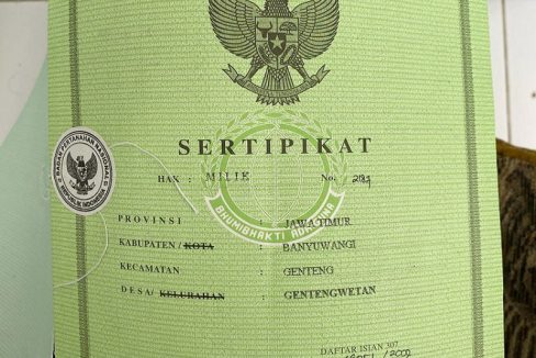 Rumah Dijual di Banyuwangi Dekat Sun East Mall, RSUD Genteng, Universitas islam Ibrahimy 0009