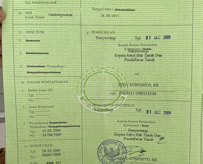 Rumah Dijual di Banyuwangi Dekat Sun East Mall, RSUD Genteng, Universitas islam Ibrahimy 0010