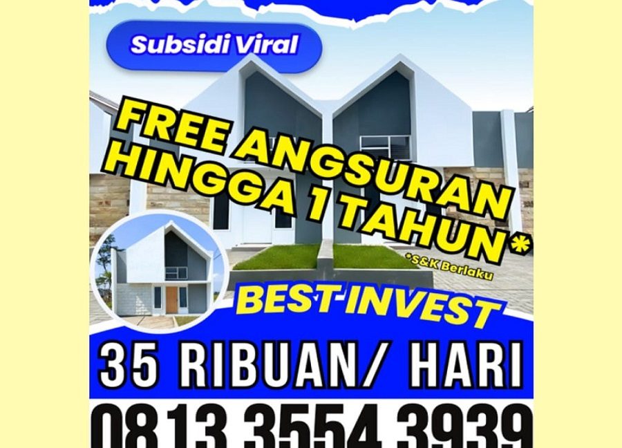 Rumah Subsidi di Mojokerto Garden Mansion Dekat Alun-Alun Mojokerto, Transmart Mojokerto 0001