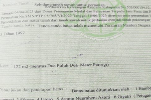 Tanah Dijual di Yogyakarta Dekat UNRIYO, UPN Veteran Yogyakarta, Pakuwon Mall Jogja 0005